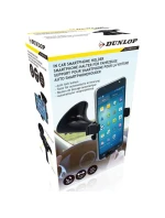 DRŽIAK TELEFÓNU DO AUTA UNIVERZÁLNY 360° OTOČNÁ PRÍSAVKA DUNLOP