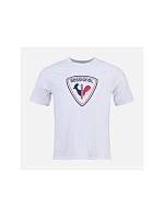 Pánské tričko model 22231991 Shield Tee, bílé - Rossignol
