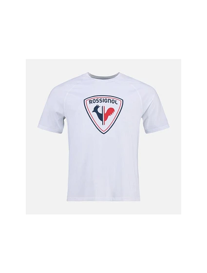 Pánské tričko model 22231991 Shield Tee, bílé - Rossignol