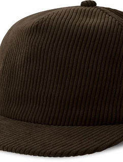 Atlantis Headwear Severny 5-panelová manšestrová čiapka s kšiltom 33.0307 hnedá