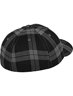 Flexfit 6197 6-panelová čiapka s šiltom „Tartan Plaid“ 55.6197 čierna/sivá Flexfit 6197 6-panelová čiapka s šiltom „Tartan Plaid“ 55.6197 čierna/sivá