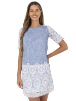 Šaty LK SK 506836 1.74P modré Šaty LK SK 506836 1.74P modré