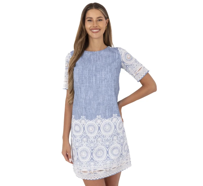 Šaty LK SK 506836 1.74P modré Šaty LK SK 506836 1.74P modré