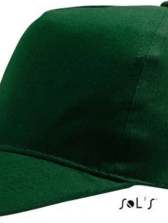 SOL'S Sunny 5 panelová baseballová kšiltovka model 22525340 bottle green