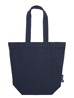 O Taška z bio bavlny se zipem navy model 22417079 - Neutral