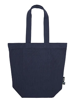 O Taška z bio bavlny se zipem navy model 22417079 - Neutral