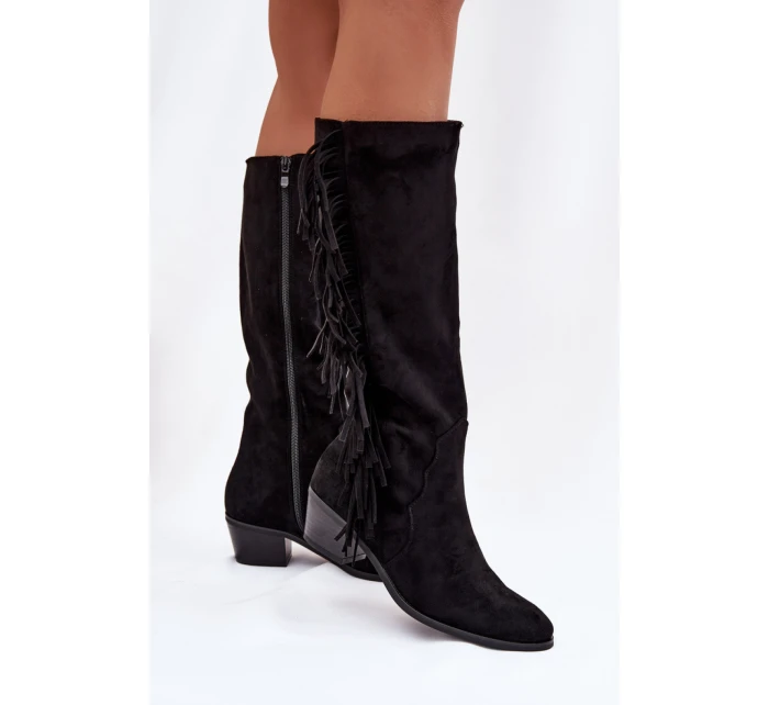 Topánky na podpätku model 223002 Krok vo veľkom štýle