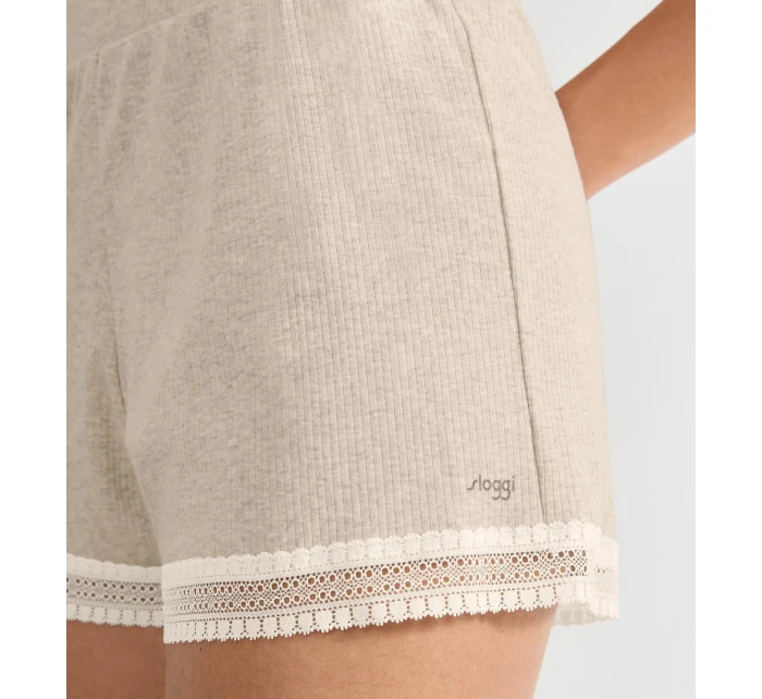 sloggi GO Ribbed Short - GRAY - SLOGGI GRAY - SLOGGI sloggi GO Ribbed Short - GRAY - SLOGGI GRAY - SLOGGI