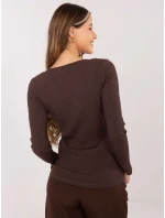 Blúzka RV BZ A1045.99 tmavohnedá