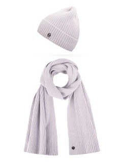Dámsky set šálu a čiapky Vuch Rowdy Set Light Grey