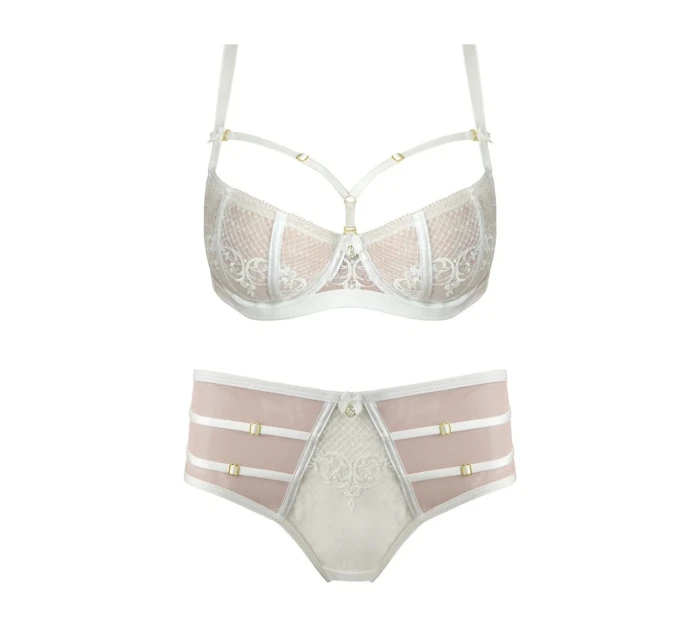Dámská podprsenka LIGHT CREME BALCONETTE model 18707755 - MEDIOLANO Dámská podprsenka LIGHT CREME BALCONETTE model 18707755 - MEDIOLANO