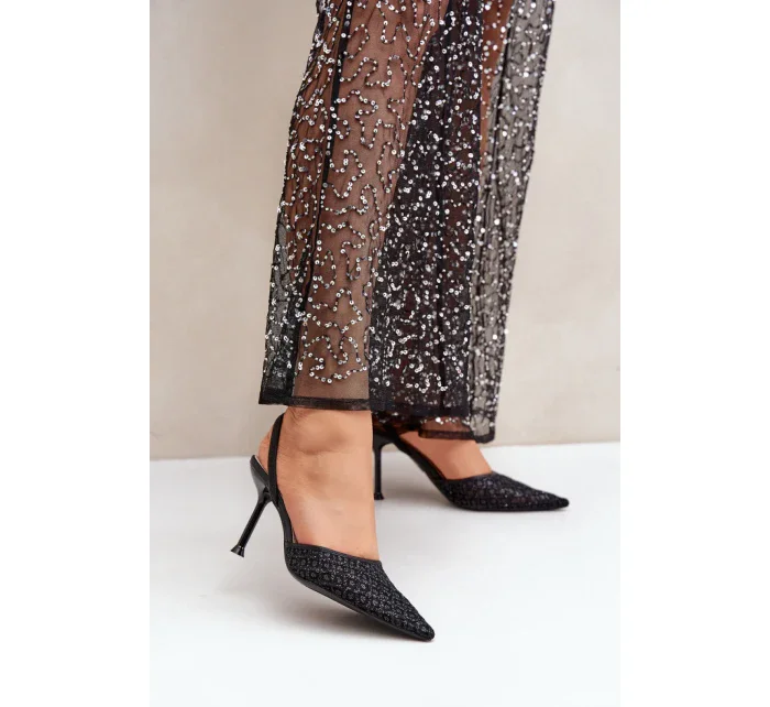 Lodičky na ihlovom podpätku model 204790 Step in style