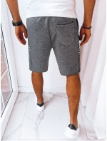 Pánské tmavě šedé teplákové šortky Dstreet model 21968893 - FashionStreet Pánské tmavě šedé teplákové šortky Dstreet model 21968893 - FashionStreet