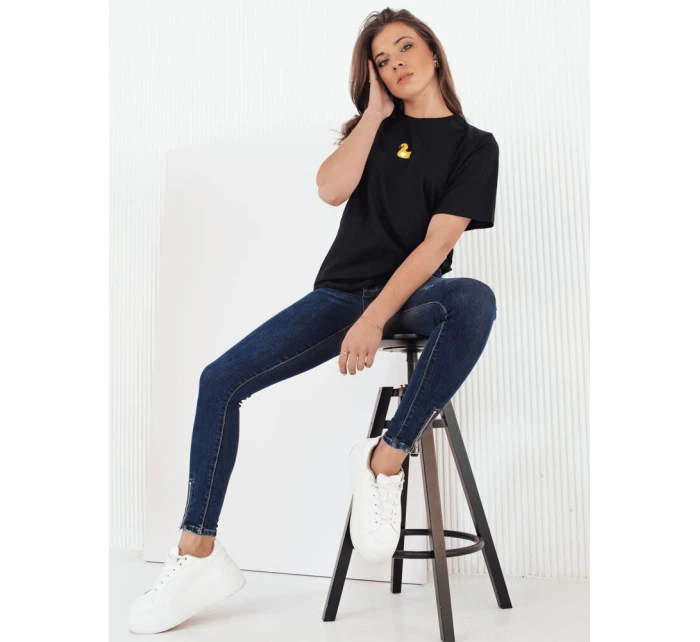 Dámské džínové kalhoty navy blue Dstreet model 21974125 - FashionStreet