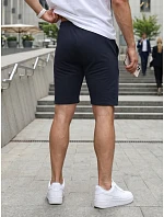 Spodenki męskie dresowe ze granatowe model 22278504 - FashionStreet Spodenki męskie dresowe ze granatowe model 22278504 - FashionStreet