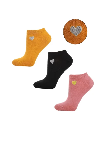 Dámské ponožky model 20146728 Srdce 3541 - Moraj