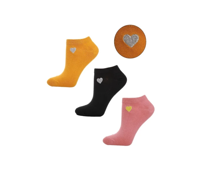 Dámské ponožky model 20146728 Srdce 3541 - Moraj