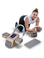 KA08 automatické koliesko na cvičenie brušných svalov s LCD displejom a nabíjaním HMS KA08 automatické koliesko na cvičenie brušných svalov s LCD displejom a nabíjaním HMS