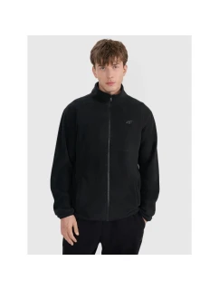 Pánsky regular fleece so stojačikom 4F 4FRMM00TFLEM372-20S pánske