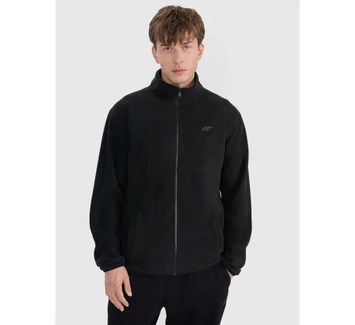 Pánsky regular fleece so stojačikom 4F 4FRMM00TFLEM372-20S pánske Pánsky regular fleece so stojačikom 4F 4FRMM00TFLEM372-20S pánske
