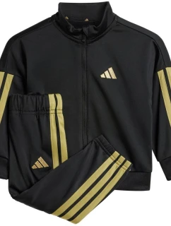 Detská tepláková súprava Adidas Essentials Climacool black and gold JC8857