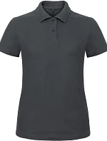 B&C ID.001 /women Dámske piqué polo 01.ID10 antracit
