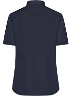 JN 679 Popelínová halenka s krátkým rukávem model 22488269 navy - Daiber