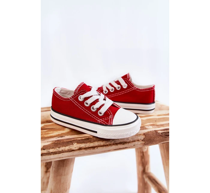Dziecięce Trampki Klasyczne Czerwone Filemon Dziecięce Trampki Klasyczne Czerwone Filemon