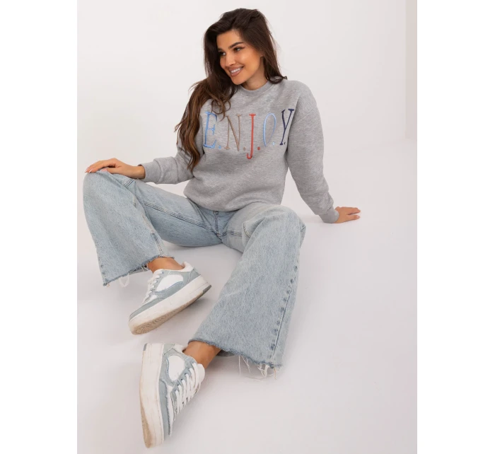 Bluza model 20170751 szary - FPrice Bluza model 20170751 szary - FPrice