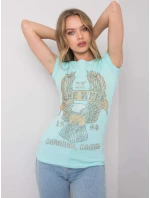 Tričko EM TS ES 21 model 15509236 světle modrá - FPrice Tričko EM TS ES 21 model 15509236 světle modrá - FPrice