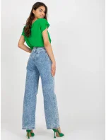 Spodnie jeans NM SP WJ23443.05X niebieski