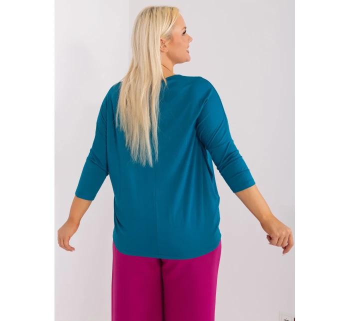 Bluzka RV BZ model 19465496 morski - FPrice Bluzka RV BZ model 19465496 morski - FPrice