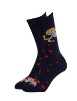 Dámske/pánske ponožky Wola U04.156 Valentínsky vzor 35-46