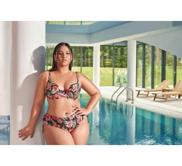 Ava SK 218 Kvetinová plavková podprsenka s plnými košíčkami