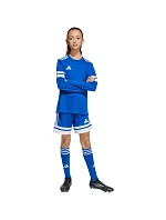 Adidas Squadra 25 detské tričko s dlhým rukávom modré JJ0046