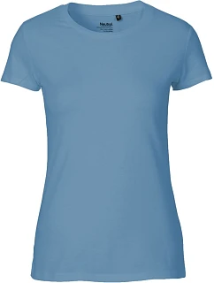 Neutral O 81001 Dámske tričko z bio bavlny 77.8101 dusty indigo