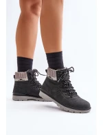 Ocieplane Trapery Damskie Lee Cooper LCJ-24-03-3043 Czarne Ocieplane Trapery Damskie Lee Cooper LCJ-24-03-3043 Czarne