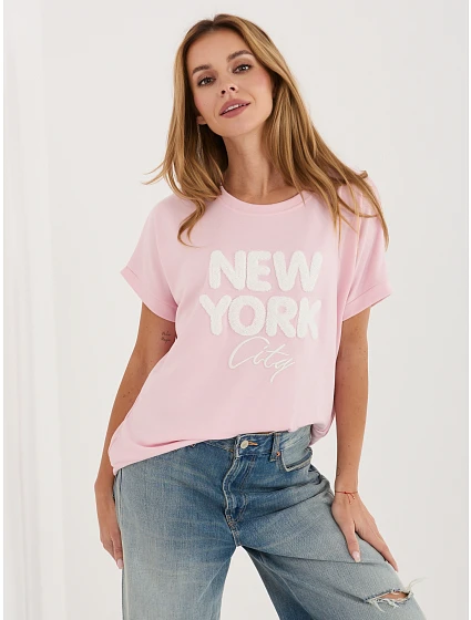 Bluzka RV BZ model 22102548 jasny różowy - FPrice