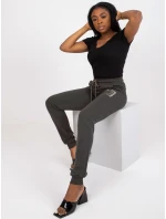 Tepláky RV DR model 17462271 tmavá khaki - FPrice Tepláky RV DR model 17462271 tmavá khaki - FPrice