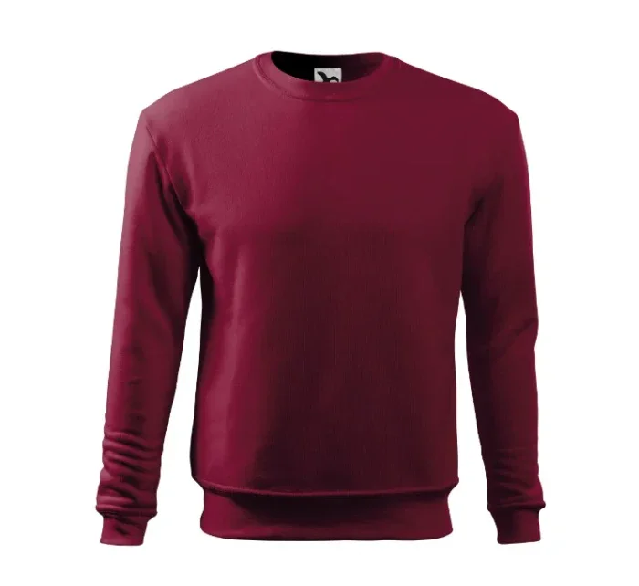 Essential mikina pánska / detská granátová