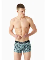 Pánske boxerky 111389 3F504 26642 zelenomodré - Emporio Armani Pánske boxerky 111389 3F504 26642 zelenomodré - Emporio Armani