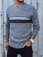Pánsky sivý sveter FashionStreet WX2211