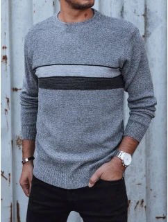 Pánsky sivý sveter FashionStreet WX2211