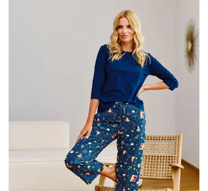 Dámske pyžamo 7162 Yoga - Doctornap