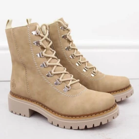 Rieker W RKR721 béžové zateplené tašky Rieker W RKR721 béžové zateplené tašky