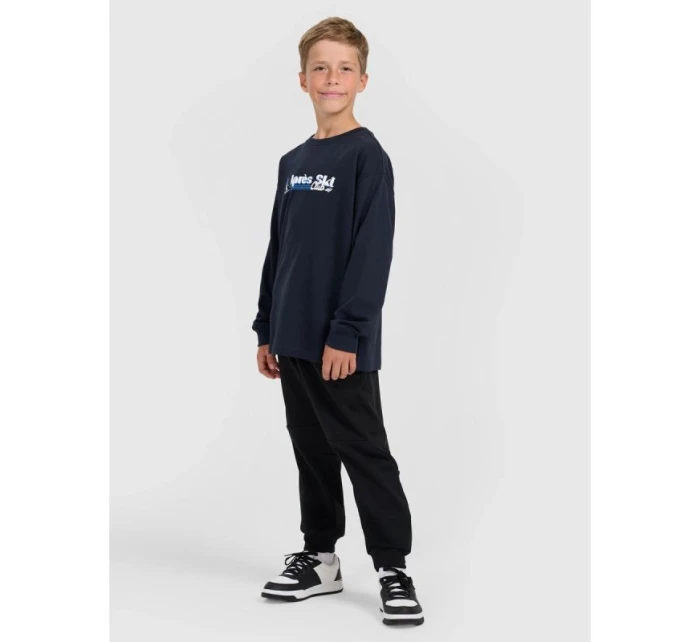 Chlapecké tričko s potiskem a dlouhým rukávem model 21877623 - 4F