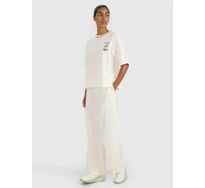 Dámske tričko oversize s 4F 4FRSS25TTSHF2979-11S