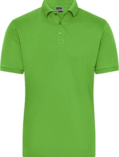 Daiber JN 1806 Pánske pracovné elastické bio polo - Solid 02.1806 limetkovozelené
