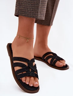 Dámské ploché sandály s pásky model 22125726 - Boto