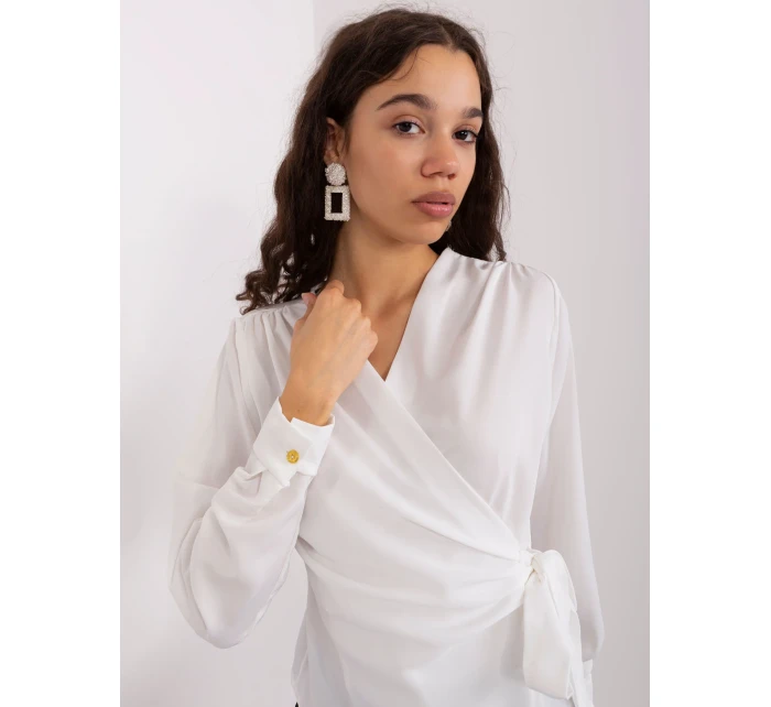 Bluzka EM BZ model 19034352 biały - FPrice Bluzka EM BZ model 19034352 biały - FPrice